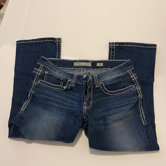 BKE Pants - BKE Capri Dark Denim 28